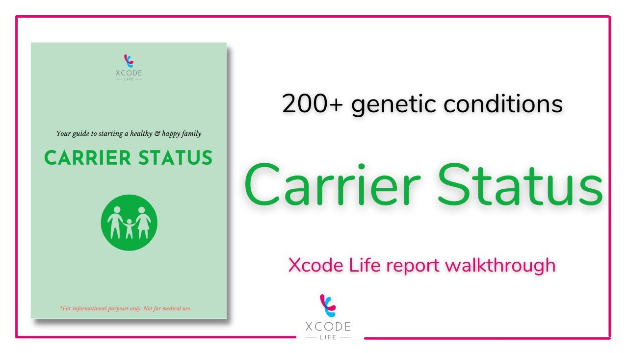 Know Your Carrier Status For Inherited Conditions Using your 23andMe, AncestryDNA Raw Data!
