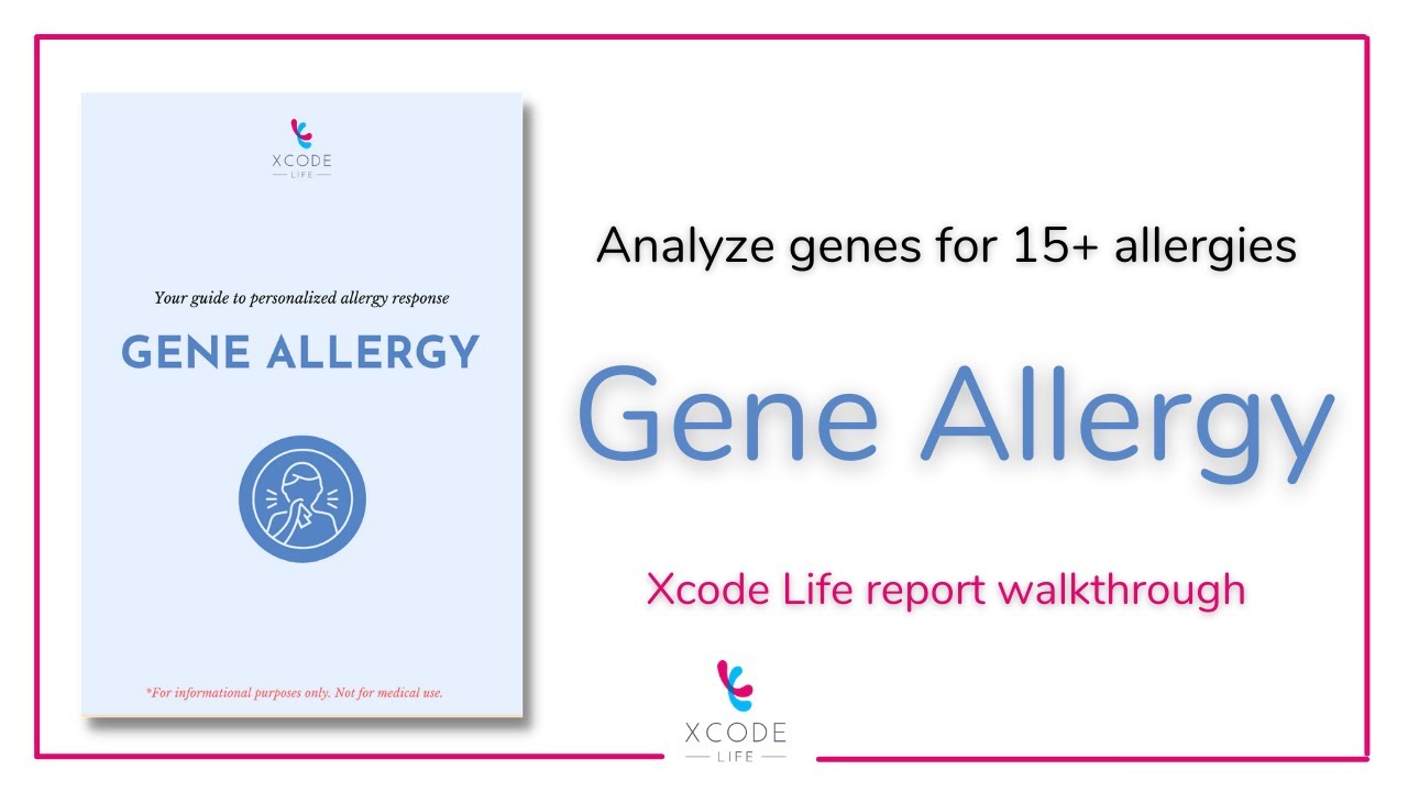 Get Insights On Common Allergies From Your 23andMe, AncestryDNA Raw Data!