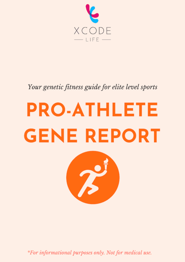 Xcode Life pro-athlete gene report