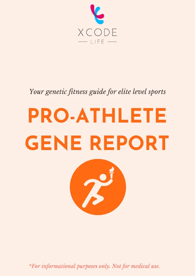 Xcode Life pro-athlete gene report
