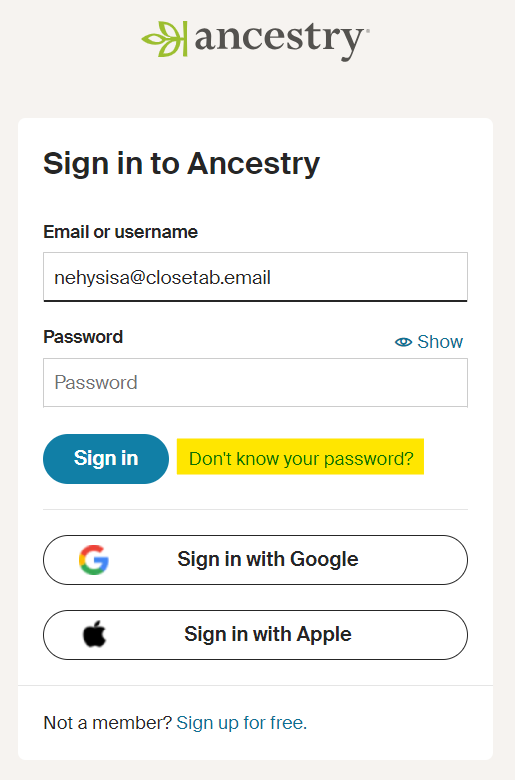 How To Login To Your Ancestry Account → LifeDNA